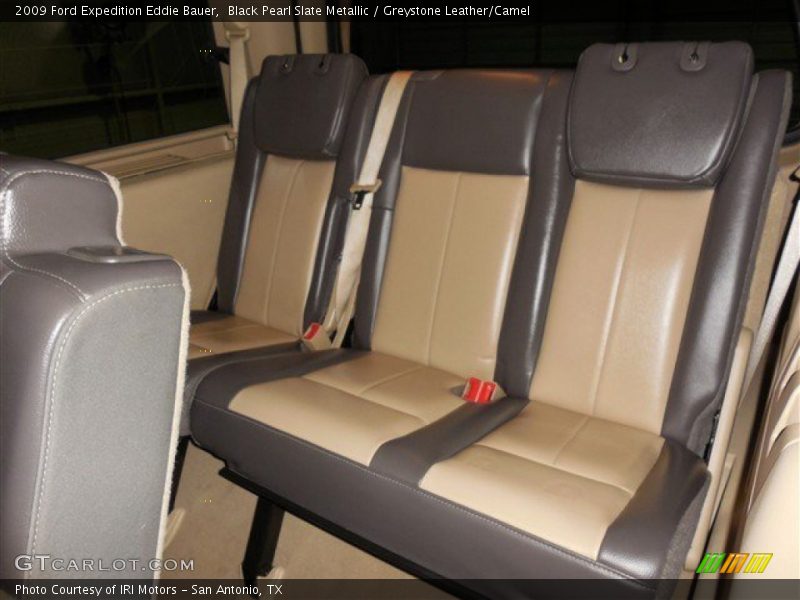Black Pearl Slate Metallic / Greystone Leather/Camel 2009 Ford Expedition Eddie Bauer