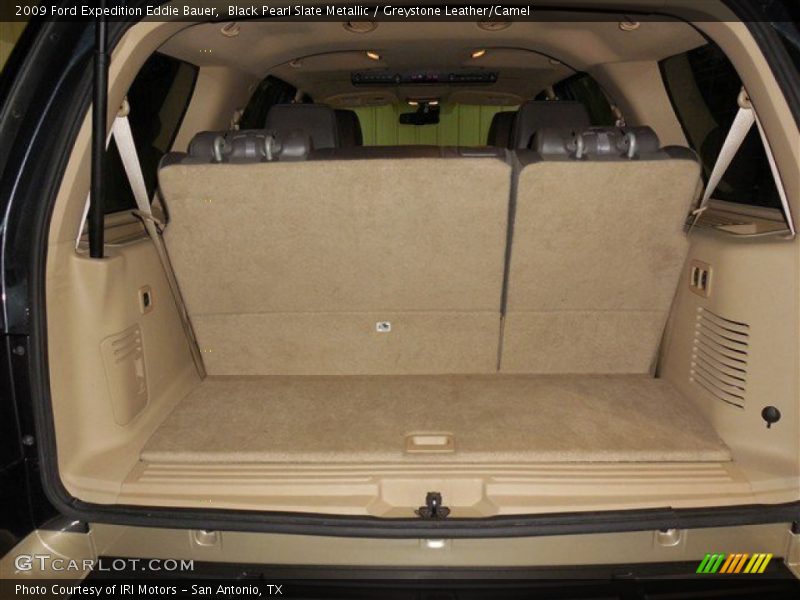 Black Pearl Slate Metallic / Greystone Leather/Camel 2009 Ford Expedition Eddie Bauer