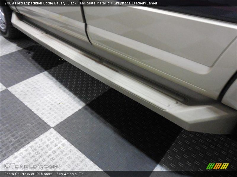 Black Pearl Slate Metallic / Greystone Leather/Camel 2009 Ford Expedition Eddie Bauer