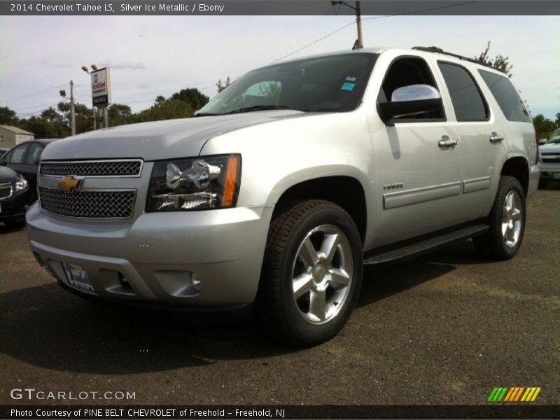 Silver Ice Metallic / Ebony 2014 Chevrolet Tahoe LS
