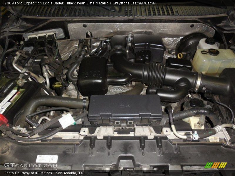 Black Pearl Slate Metallic / Greystone Leather/Camel 2009 Ford Expedition Eddie Bauer