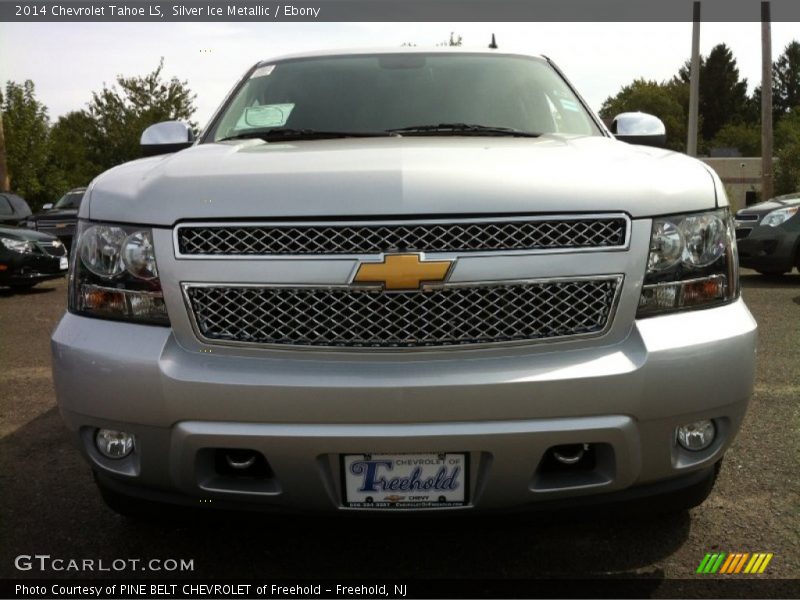 Silver Ice Metallic / Ebony 2014 Chevrolet Tahoe LS