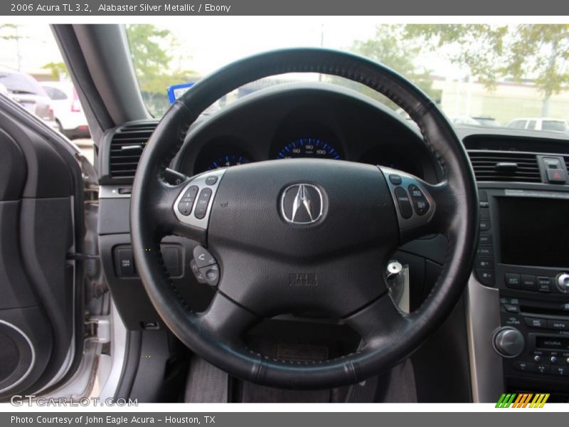 Alabaster Silver Metallic / Ebony 2006 Acura TL 3.2