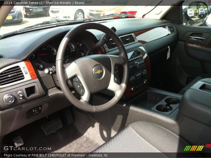 Silver Ice Metallic / Ebony 2014 Chevrolet Tahoe LS