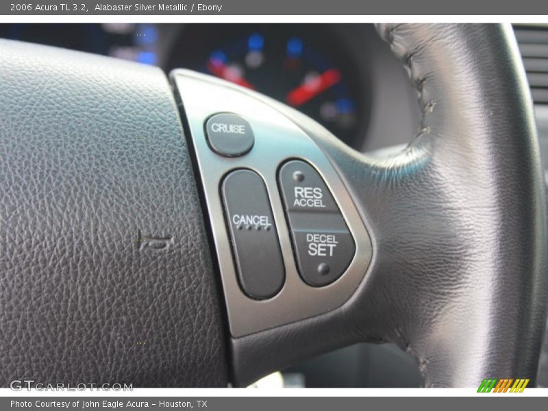 Alabaster Silver Metallic / Ebony 2006 Acura TL 3.2
