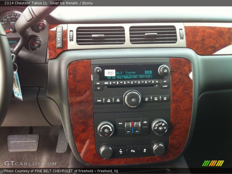 Silver Ice Metallic / Ebony 2014 Chevrolet Tahoe LS