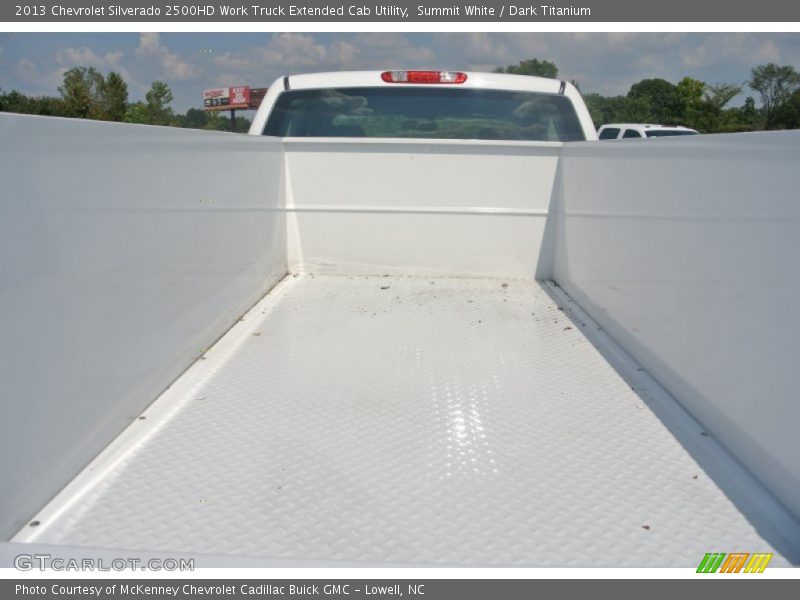 Summit White / Dark Titanium 2013 Chevrolet Silverado 2500HD Work Truck Extended Cab Utility