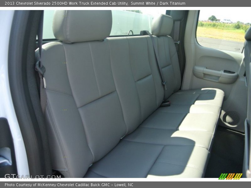 Summit White / Dark Titanium 2013 Chevrolet Silverado 2500HD Work Truck Extended Cab Utility