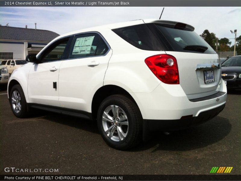 Silver Ice Metallic / Light Titanium/Jet Black 2014 Chevrolet Equinox LS