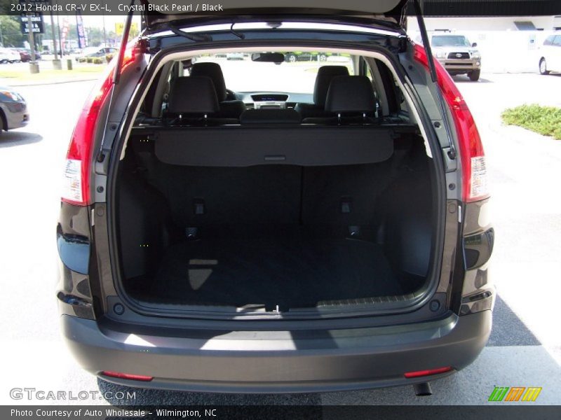 Crystal Black Pearl / Black 2012 Honda CR-V EX-L