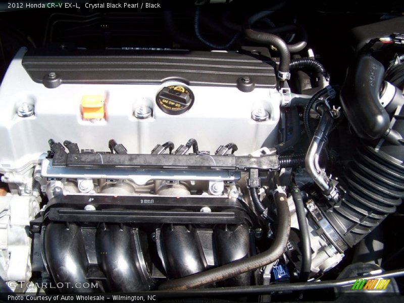 Crystal Black Pearl / Black 2012 Honda CR-V EX-L