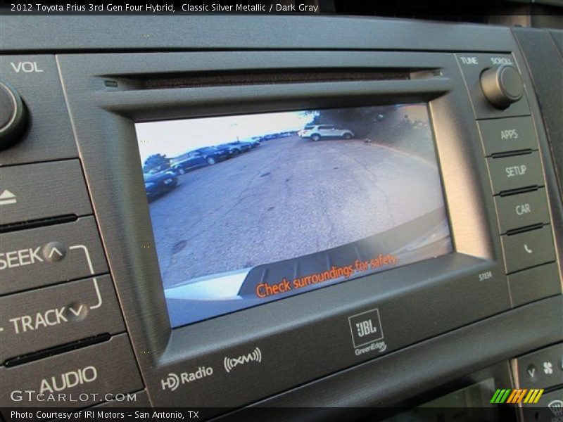 Classic Silver Metallic / Dark Gray 2012 Toyota Prius 3rd Gen Four Hybrid