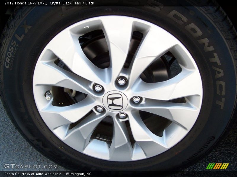 Crystal Black Pearl / Black 2012 Honda CR-V EX-L