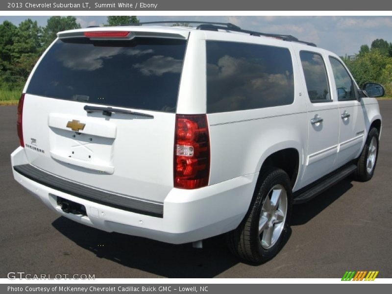 Summit White / Ebony 2013 Chevrolet Suburban LT