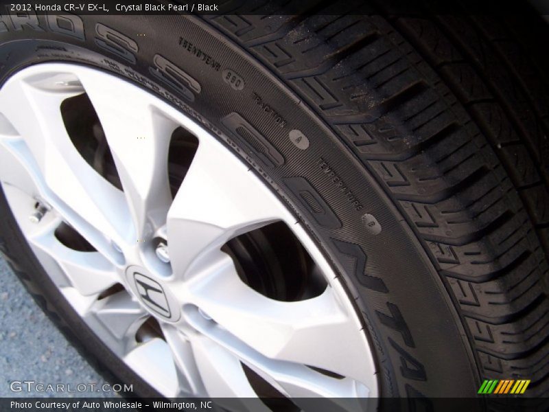 Crystal Black Pearl / Black 2012 Honda CR-V EX-L