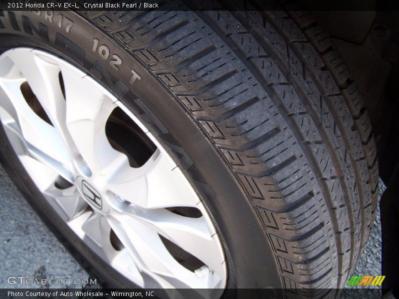 Crystal Black Pearl / Black 2012 Honda CR-V EX-L