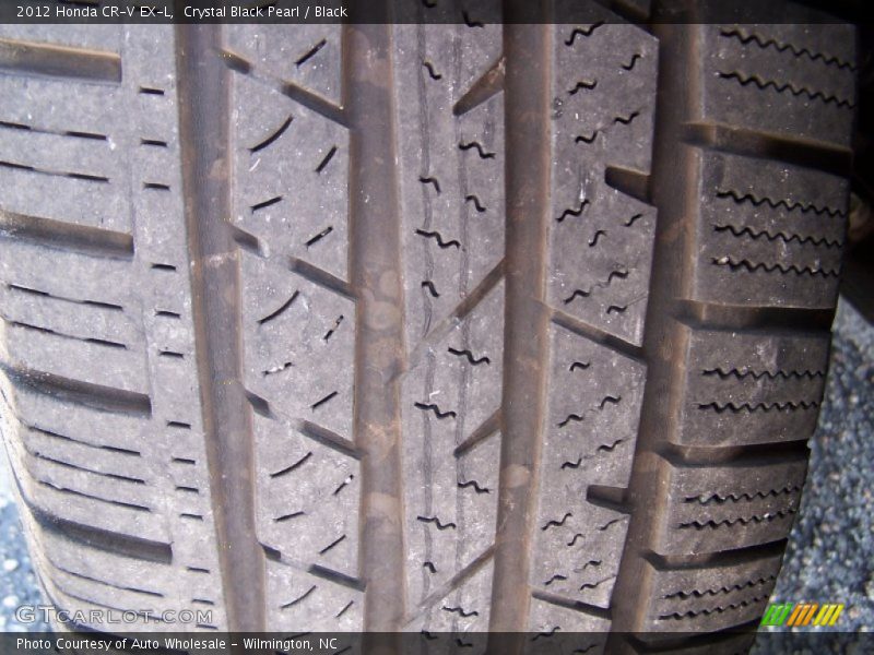 Crystal Black Pearl / Black 2012 Honda CR-V EX-L