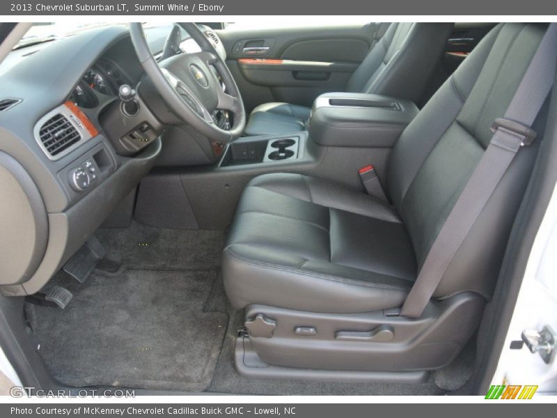 Summit White / Ebony 2013 Chevrolet Suburban LT