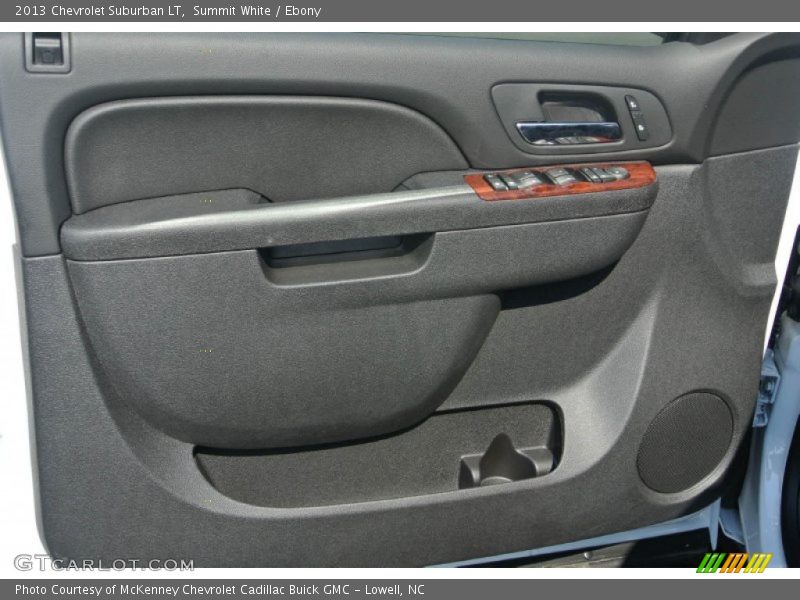 Summit White / Ebony 2013 Chevrolet Suburban LT