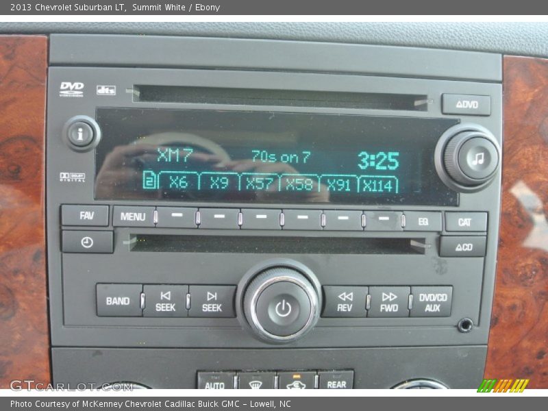 Summit White / Ebony 2013 Chevrolet Suburban LT