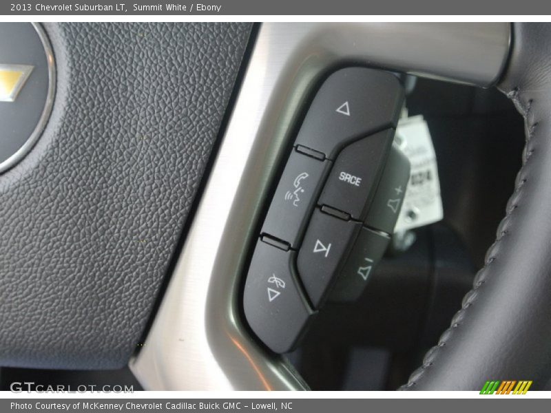 Summit White / Ebony 2013 Chevrolet Suburban LT