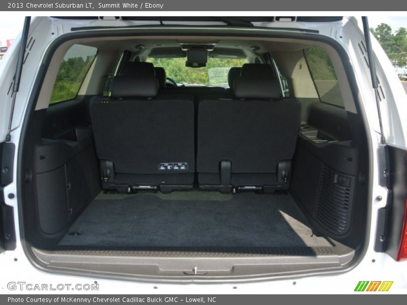 Summit White / Ebony 2013 Chevrolet Suburban LT