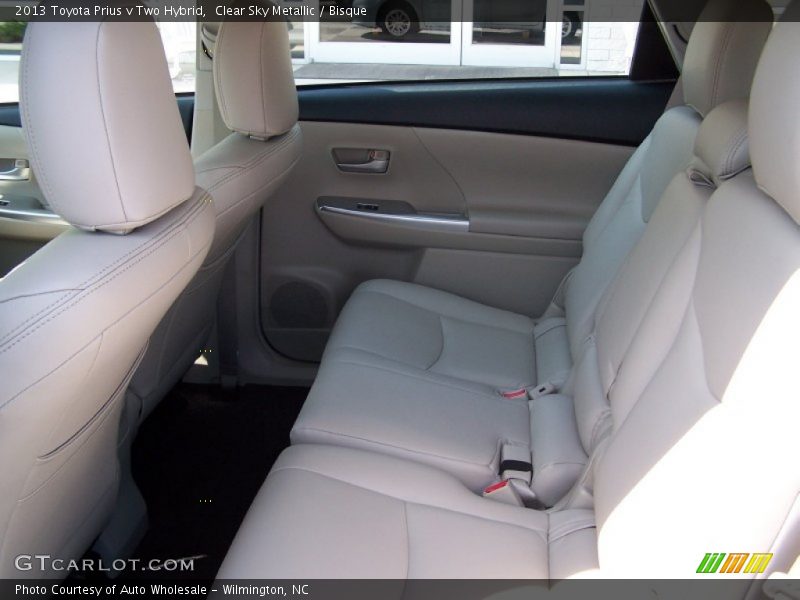 Clear Sky Metallic / Bisque 2013 Toyota Prius v Two Hybrid