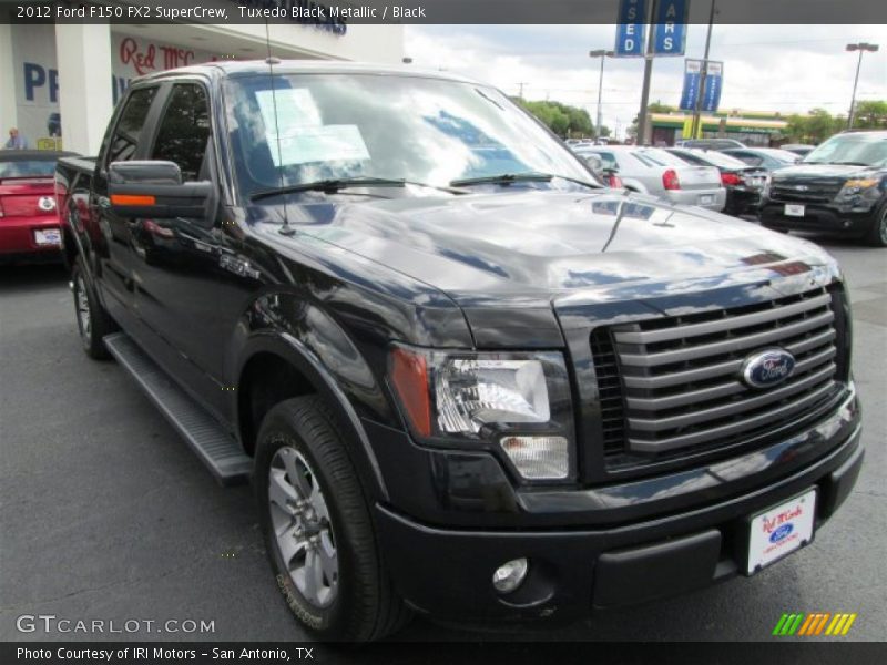 Tuxedo Black Metallic / Black 2012 Ford F150 FX2 SuperCrew