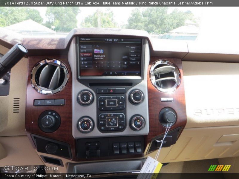 Controls of 2014 F250 Super Duty King Ranch Crew Cab 4x4