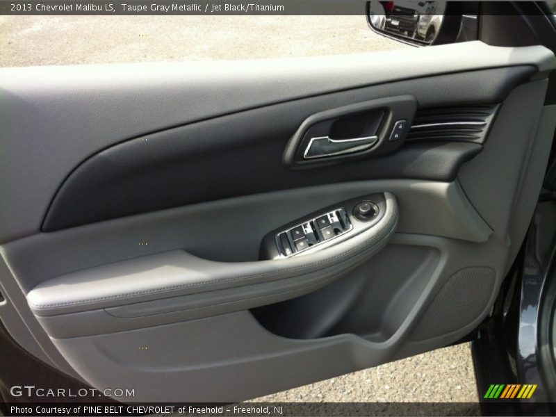 Taupe Gray Metallic / Jet Black/Titanium 2013 Chevrolet Malibu LS
