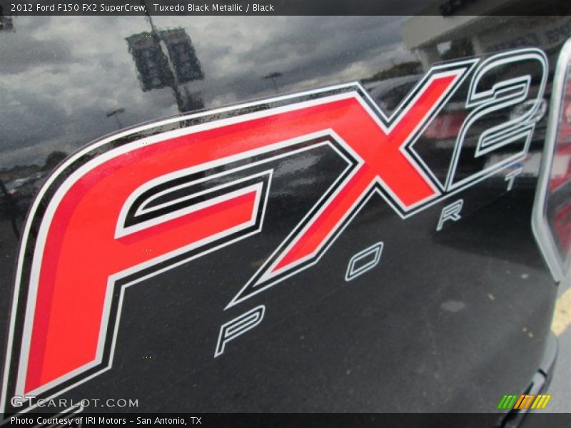 Tuxedo Black Metallic / Black 2012 Ford F150 FX2 SuperCrew