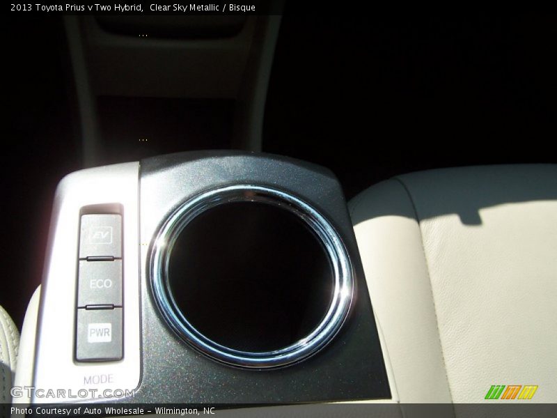 Clear Sky Metallic / Bisque 2013 Toyota Prius v Two Hybrid