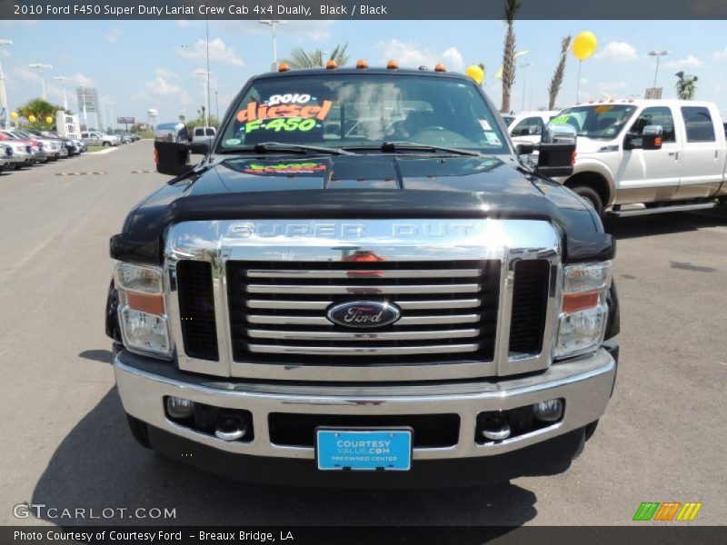 Black / Black 2010 Ford F450 Super Duty Lariat Crew Cab 4x4 Dually