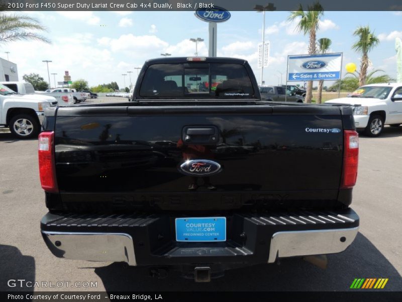 Black / Black 2010 Ford F450 Super Duty Lariat Crew Cab 4x4 Dually