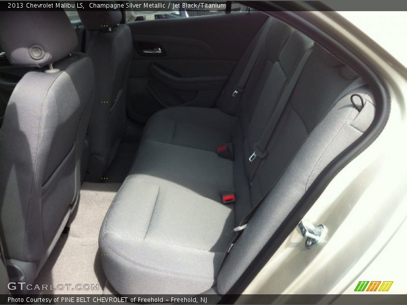 Champagne Silver Metallic / Jet Black/Titanium 2013 Chevrolet Malibu LS