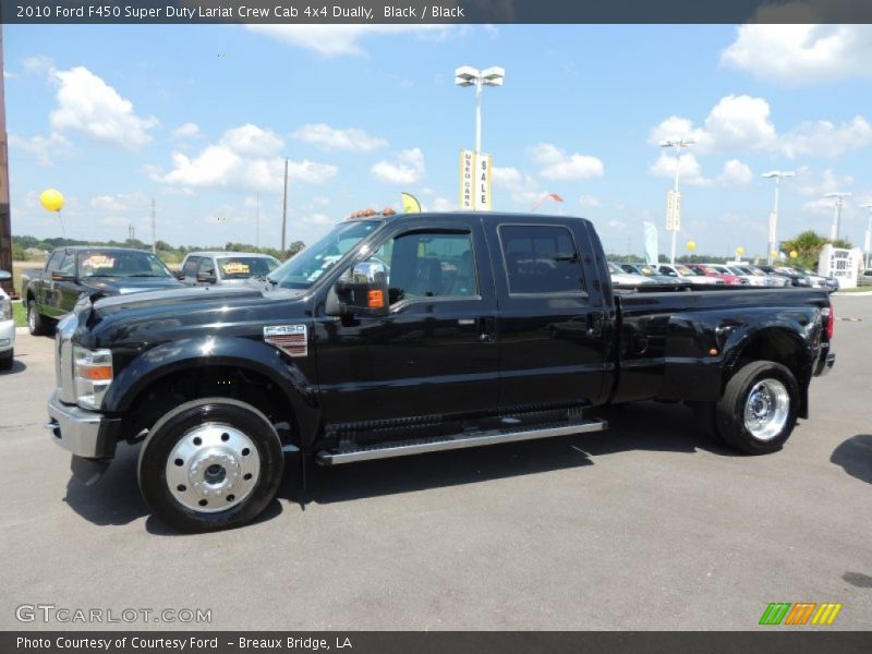  2010 F450 Super Duty Lariat Crew Cab 4x4 Dually Black