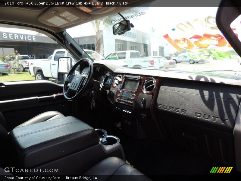 Black / Black 2010 Ford F450 Super Duty Lariat Crew Cab 4x4 Dually
