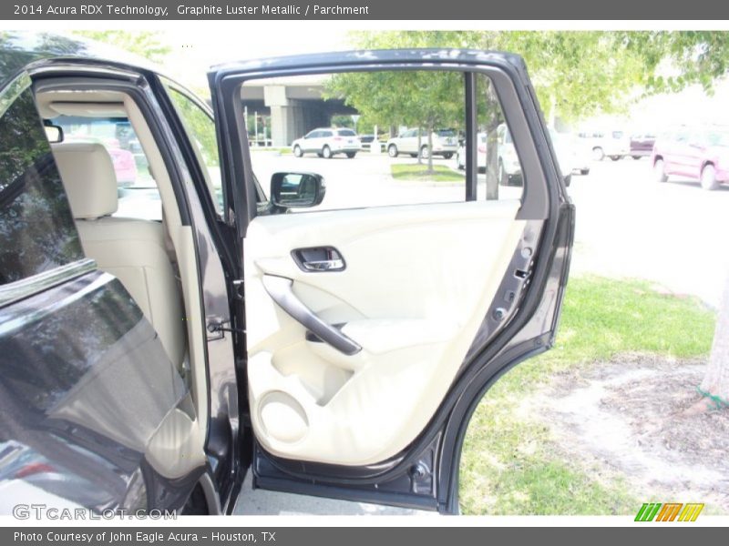 Graphite Luster Metallic / Parchment 2014 Acura RDX Technology