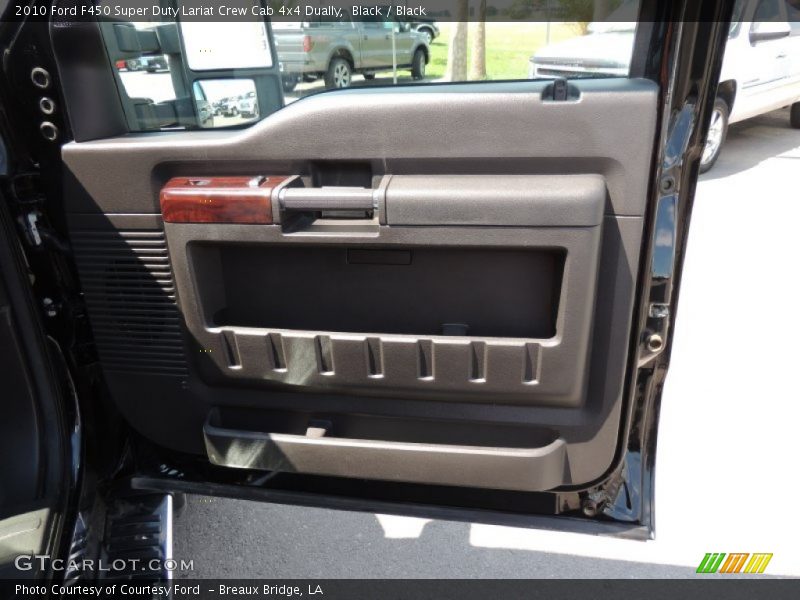 Black / Black 2010 Ford F450 Super Duty Lariat Crew Cab 4x4 Dually