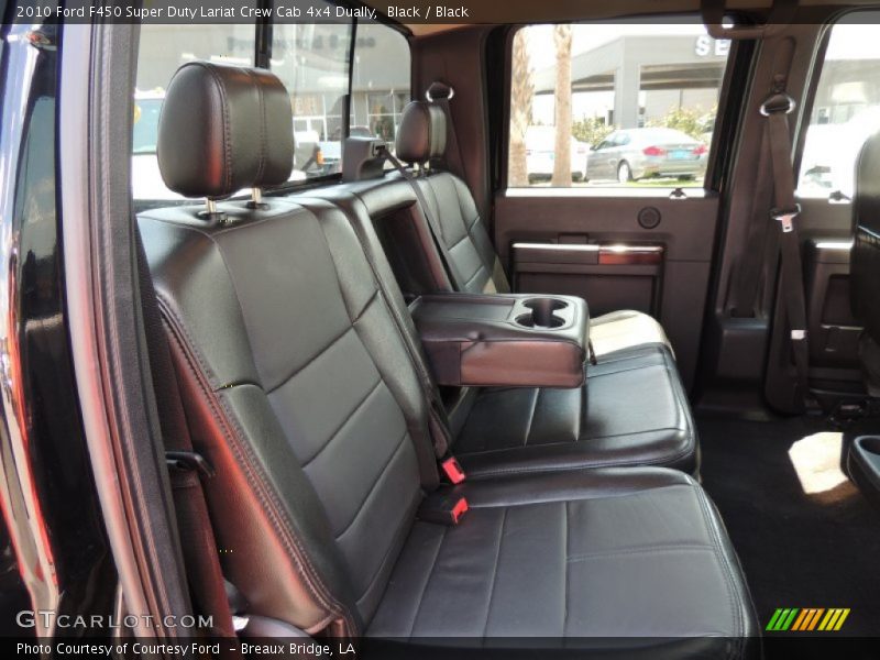 Black / Black 2010 Ford F450 Super Duty Lariat Crew Cab 4x4 Dually