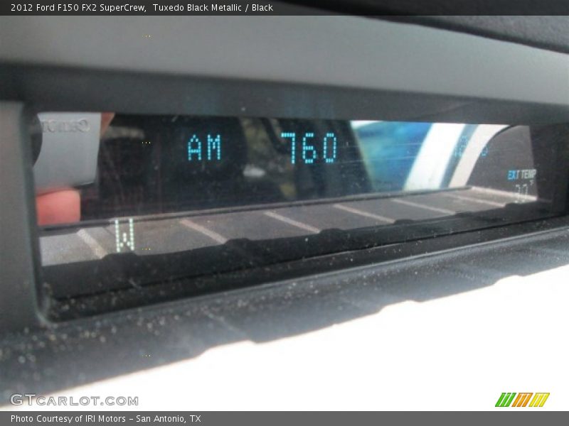 Tuxedo Black Metallic / Black 2012 Ford F150 FX2 SuperCrew