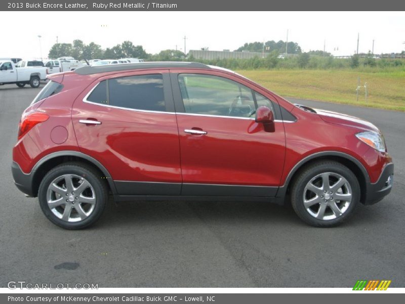  2013 Encore Leather Ruby Red Metallic