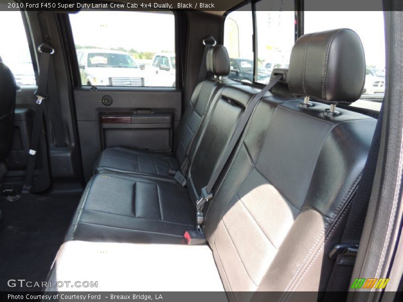 Black / Black 2010 Ford F450 Super Duty Lariat Crew Cab 4x4 Dually
