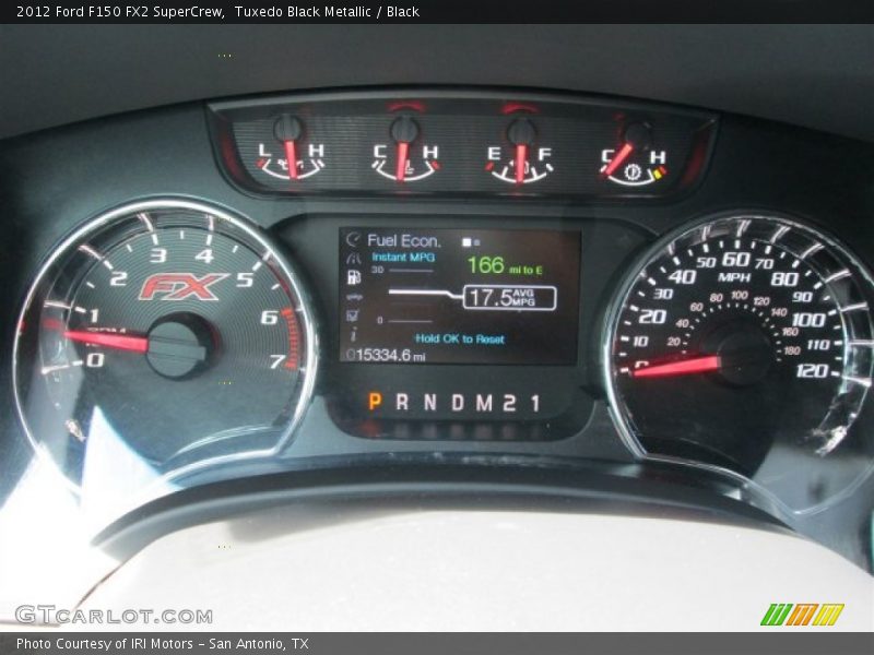 Tuxedo Black Metallic / Black 2012 Ford F150 FX2 SuperCrew