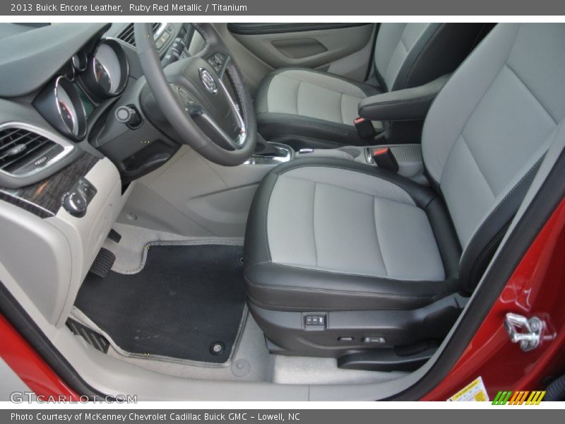  2013 Encore Leather Titanium Interior