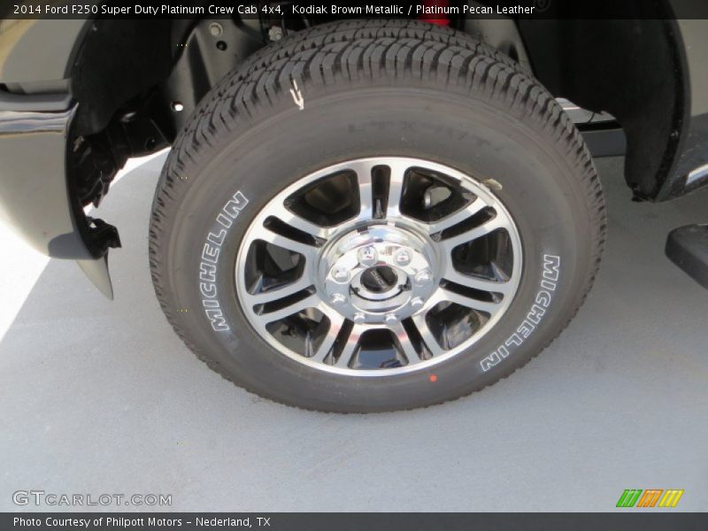  2014 F250 Super Duty Platinum Crew Cab 4x4 Wheel
