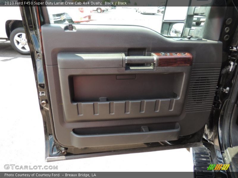 Black / Black 2010 Ford F450 Super Duty Lariat Crew Cab 4x4 Dually