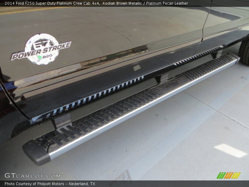 Kodiak Brown Metallic / Platinum Pecan Leather 2014 Ford F250 Super Duty Platinum Crew Cab 4x4