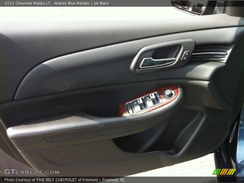 Atlantis Blue Metallic / Jet Black 2013 Chevrolet Malibu LT