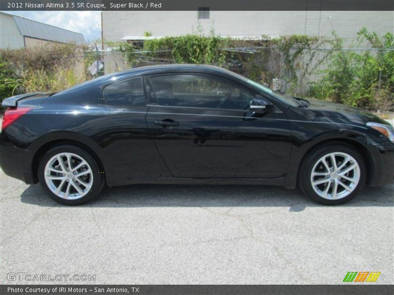 Super Black / Red 2012 Nissan Altima 3.5 SR Coupe